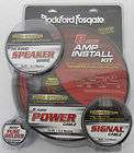 Rockford Fosgate RFK8X 8 AWG Complete Amplifier Install Kit High 