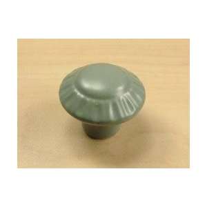   Ceramic Knob, 1 3/8 In Diameter, Matt Green 51027 MGR 