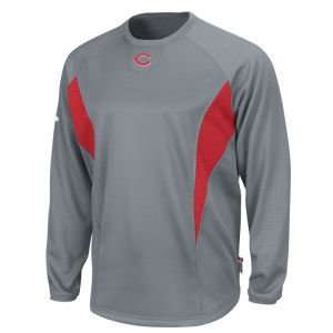  Cincinnati Reds MLB Road Therma Base Tech Fleece Sports 