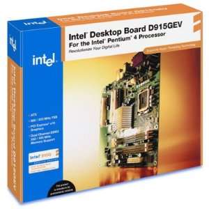  Intel Desktop Board D915GEVL   Mainboard   Atx   I915G 