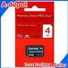 New Sandisk 4GB MS Pro Duo Memory Stick MSPD Card 