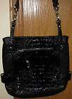 Jessica Simpson Faux Glazed Reptile & Leather Hobo Bag Color Brown 