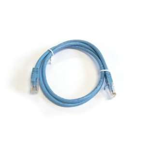  Cat6 UTP Patch LAN Cable 3 3ft 3 Ft 1gbps (6 Colors) Blue 