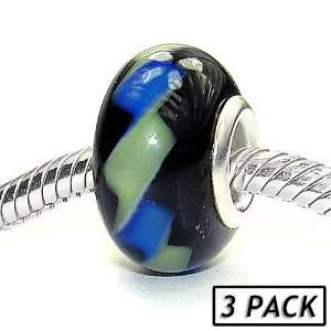   Beads (3 Pack)   Smoke on the Water (Pandora and Chamilia Compatible
