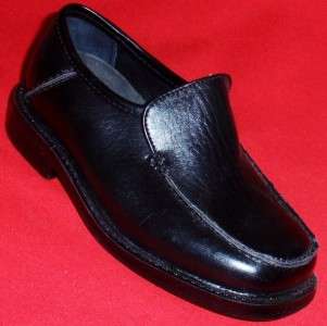 NEW Boys Toddlers KK STEVE Black Loafers Dress Shoes size 5 M  