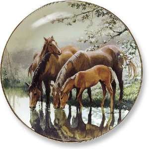  Horses Decorative Plate
