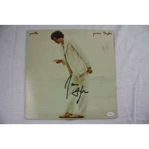  James Taylor Signed Gorilla Album Cover W/ Vinyl Jsa 