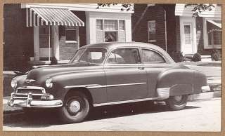 1951 CHEVROLET Styleline DeLuxe 2Dr SEDAN Dealer Supply  