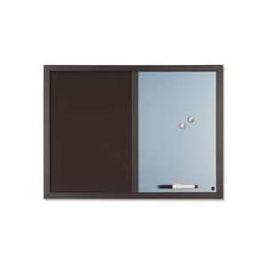  Combo Dry Erase Board,w/Mrkrs,Magnetic,17x23,Assorted 