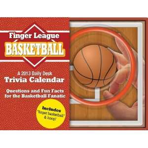    Finger Basketball 2013 Daily Box Desk Calendar