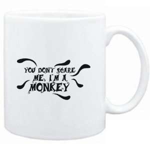  Mug White  You dont scare me, Im a Monkey  Zodiacs 