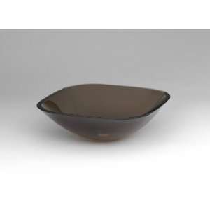    Vessel Sink with Squared Transparent Glass 420520