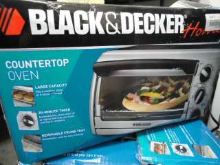 Black & Decker TRO480BS Toast R Oven 4 Slice Toaster Oven NEW  