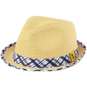    Georgia Tech Yellow Jackets Straw Fedora Hat