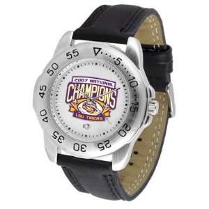   Suntime 2007 Champion Sport Leather Mens NCAA Watch