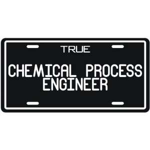 New  True Chemical Process Engineer  License Plate Occupations 