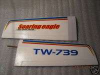 TW739 REPLACEMENT WING Spare Part Glider Soaring Eagle  