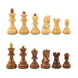  Zagreb Wood Chess Pieces with 2 1/2 in Sheesham Toys 