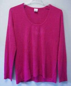 JMS Womens Pink Knit Acrylic Sweater Shirt 2X 2 X NEW  