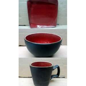  Ceramic ArtTM  Classical Black&dark Red Ceramic 
