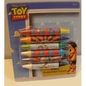  Toy Story ~ 6 Pack Double Side Crayons Toys & Games