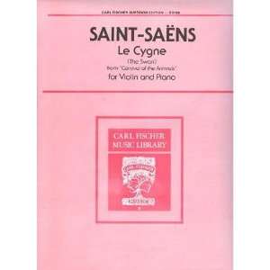  Saint Saens, Camille The Swan (from Carnival of the 