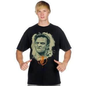  GRENADE S/S T SHIRT ANGRY JOHNNY CASH TEE BLACK XL Sports 