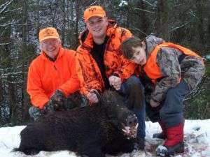 EAST TENNESSEE RUSSIAN BOAR HUNT AT CROYS CABINS  