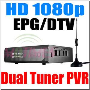 1080p HD Media Player Dual Tuner TV Video Recorder PVR  