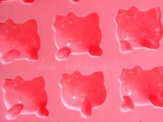 16p Sanrio Hello Kitty Comical Expression Silicone Ice Chocolate Mini 
