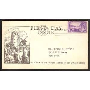   (7a) First Day Cover; United States; Virgin Islands 