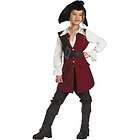 Child Elizabeth Swann DELUXE Pirate Costume Size 7 8