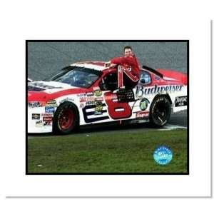  Dale Earnhardt Jr NASCAR Auto Racing Double Matted Sports 