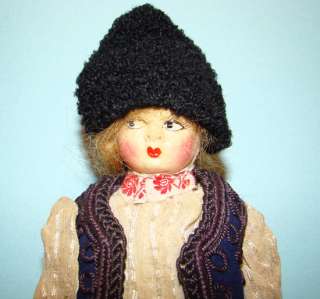 C1912 Yugoslavia Costume Doll Sumadija Serbia Region  