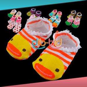 Cute Baby Kids Toddler Ankle Socks Non slip Booties  