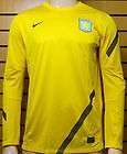 10/11 Aston Villa FC l/s player issue home shirt   Large