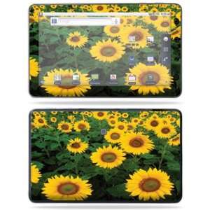   Decal Cover for ViewSonic ViewPad 7 Tablet Sunflowers Electronics