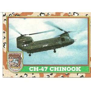  Desert Storm Ch 47 Chinook Card #12 