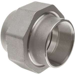 Stainless Steel 304 Pipe Fitting, Union, Class 1000, 1/8 NPT Female 