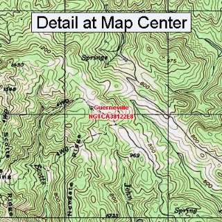   Map   Guerneville, California (Folded/Waterproof)