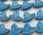 Vintage Tall Tyrolean Hat Buttons   24 on Card