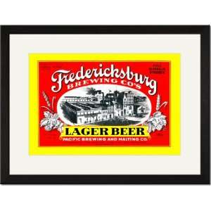   Print 17x23, Fredericksburg Brewing Co.s Lager Beer