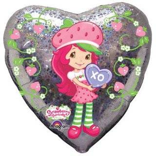 Strawberry Shortcake Mylar Balloon Party Supplies 18 Inch holographic 