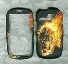   fire skull Samsung r355 R355c Straight Talk Phone Cover hard case