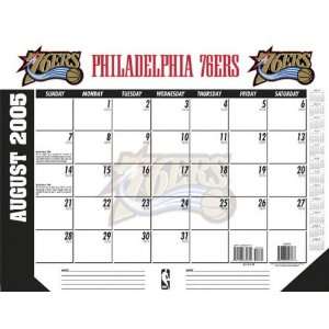  Philadelphia 76ers 2006 Academic Desk Calendar 22x17 