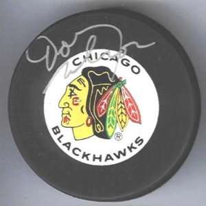  Doug Wilson Autographed Hockey Puck