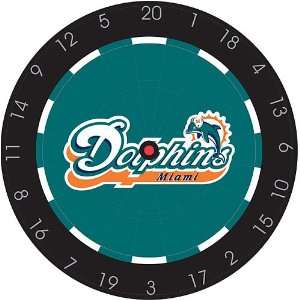   Miami Dolphins Bristle Dart Board 