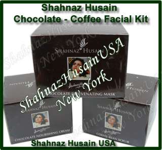 Shahnaz Husain Chocolate Coffee Facial Skin Kit Cream  