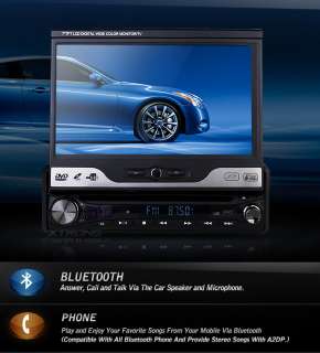 XTRONS D708 Car DVD Player 7 Touch Screen Blue Tooth  