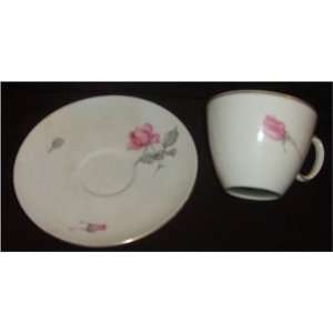    Royal Palatine Cup and Saucer Pattern 675 Rose 